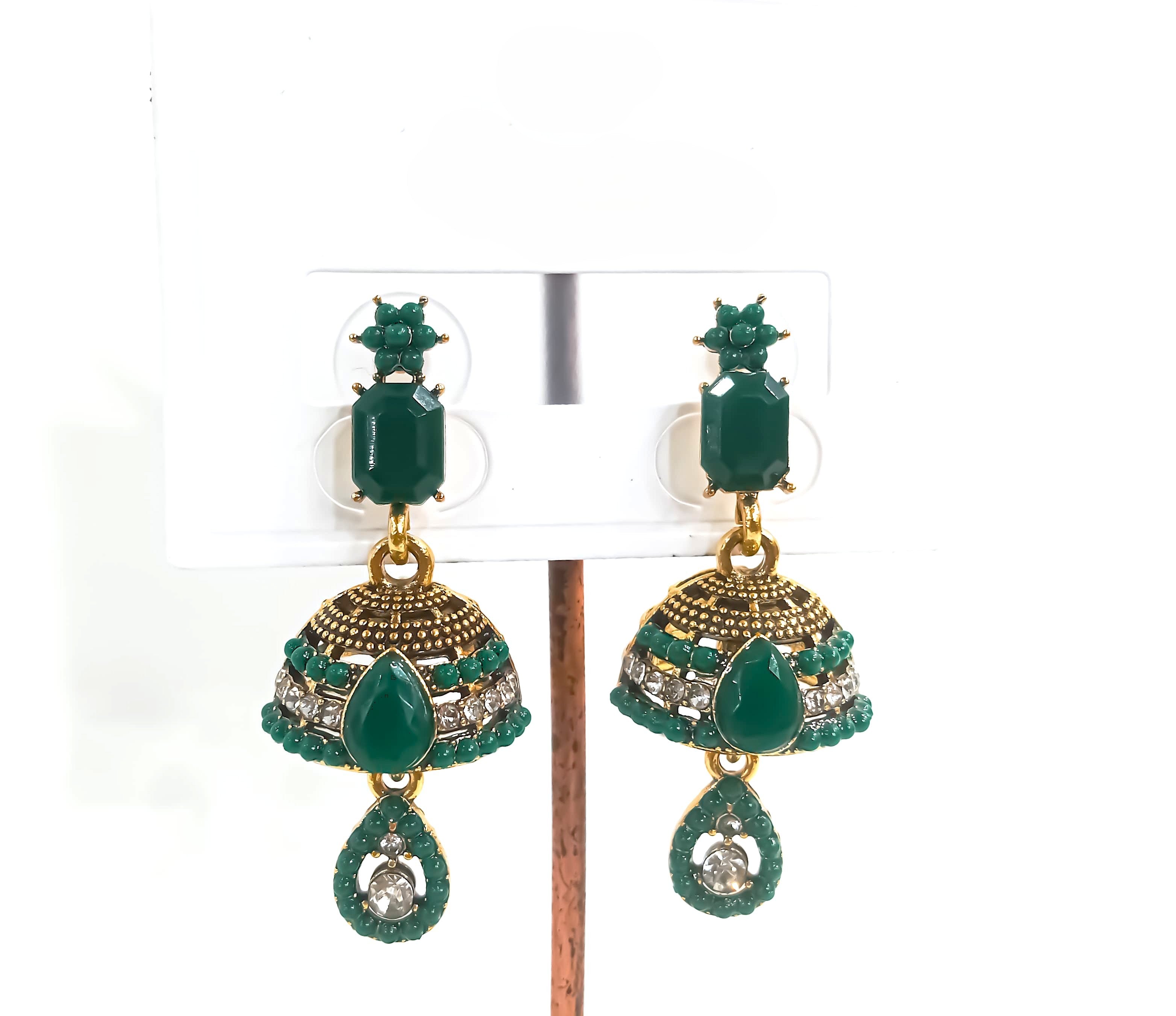 Jhumki Style Drop Earrings NM5387