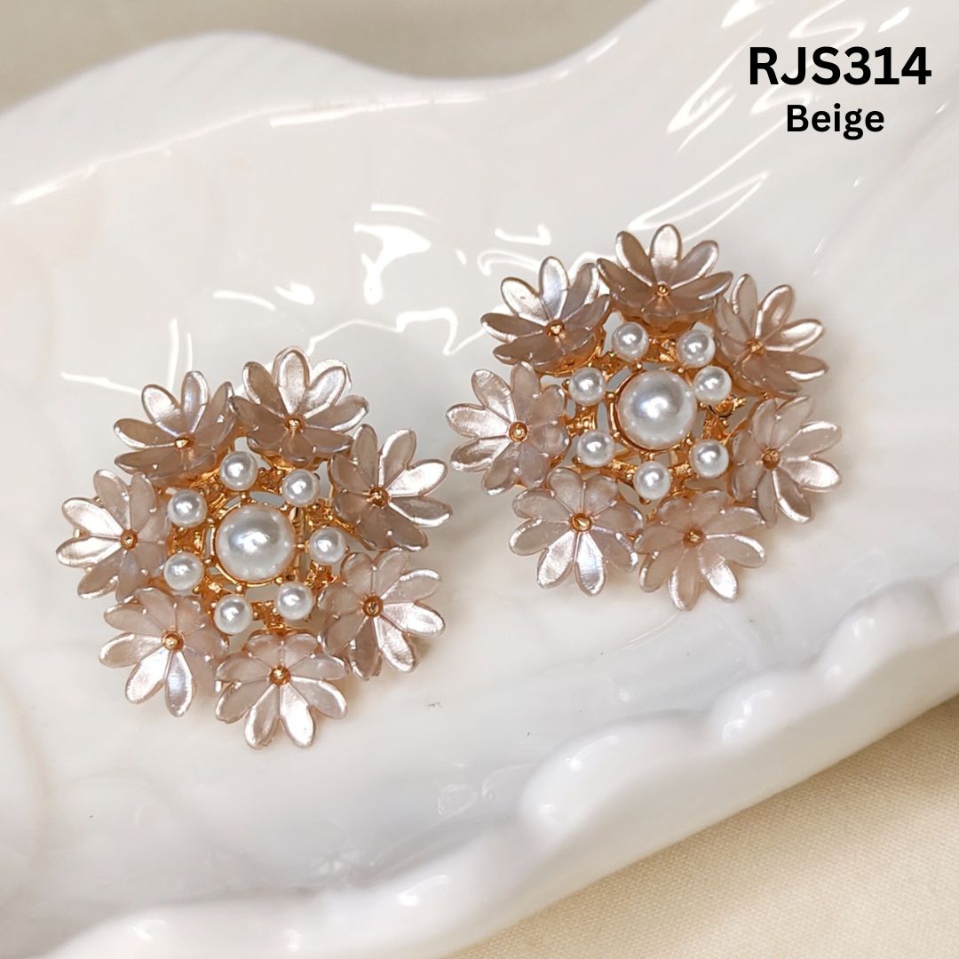 Flowers with Pearls RJS314