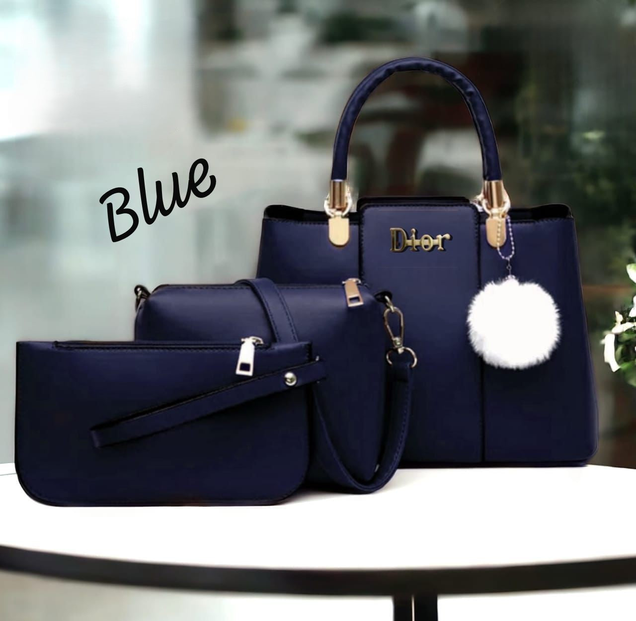 Christian Dior 3Pcs Handbag S&B08150359