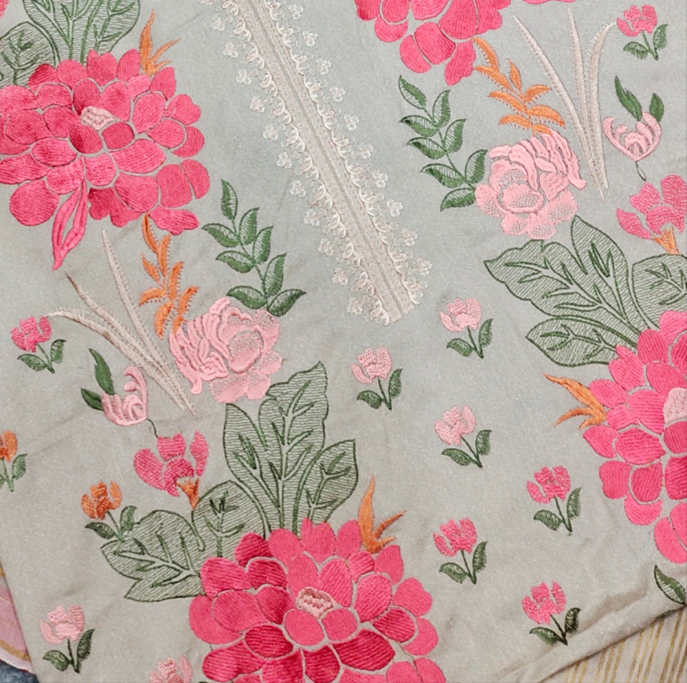 Embroidered 2 Piece Unstitched Premium Winter Marina Soft