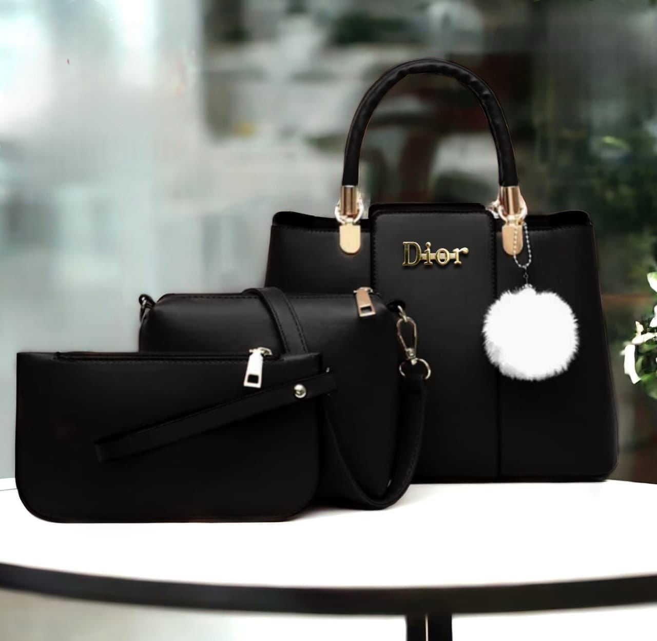 Christian Dior 3Pcs Handbag S&B08150359