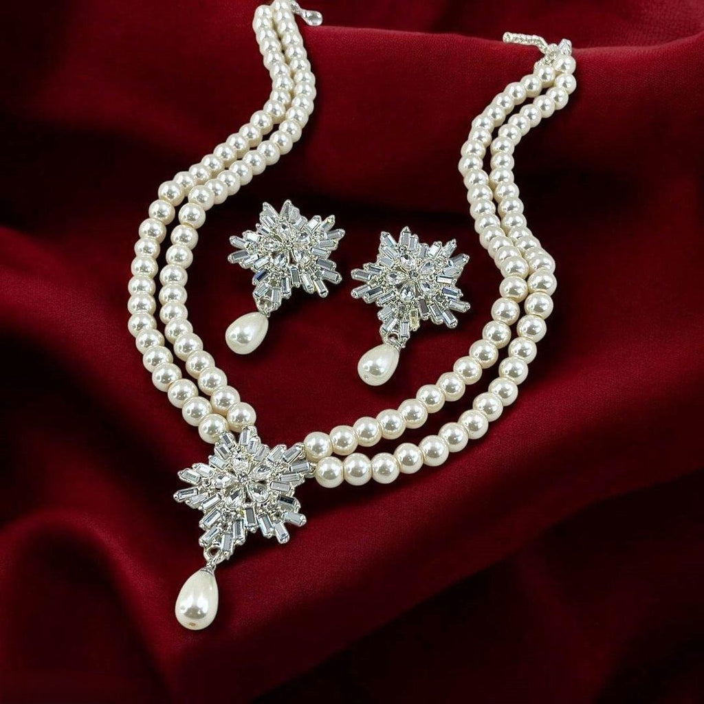 Tear Flower Pearl Mala SWS5399