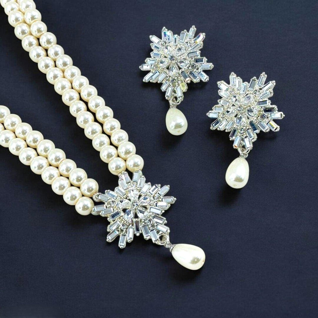 Tear Flower Pearl Mala SWS5399